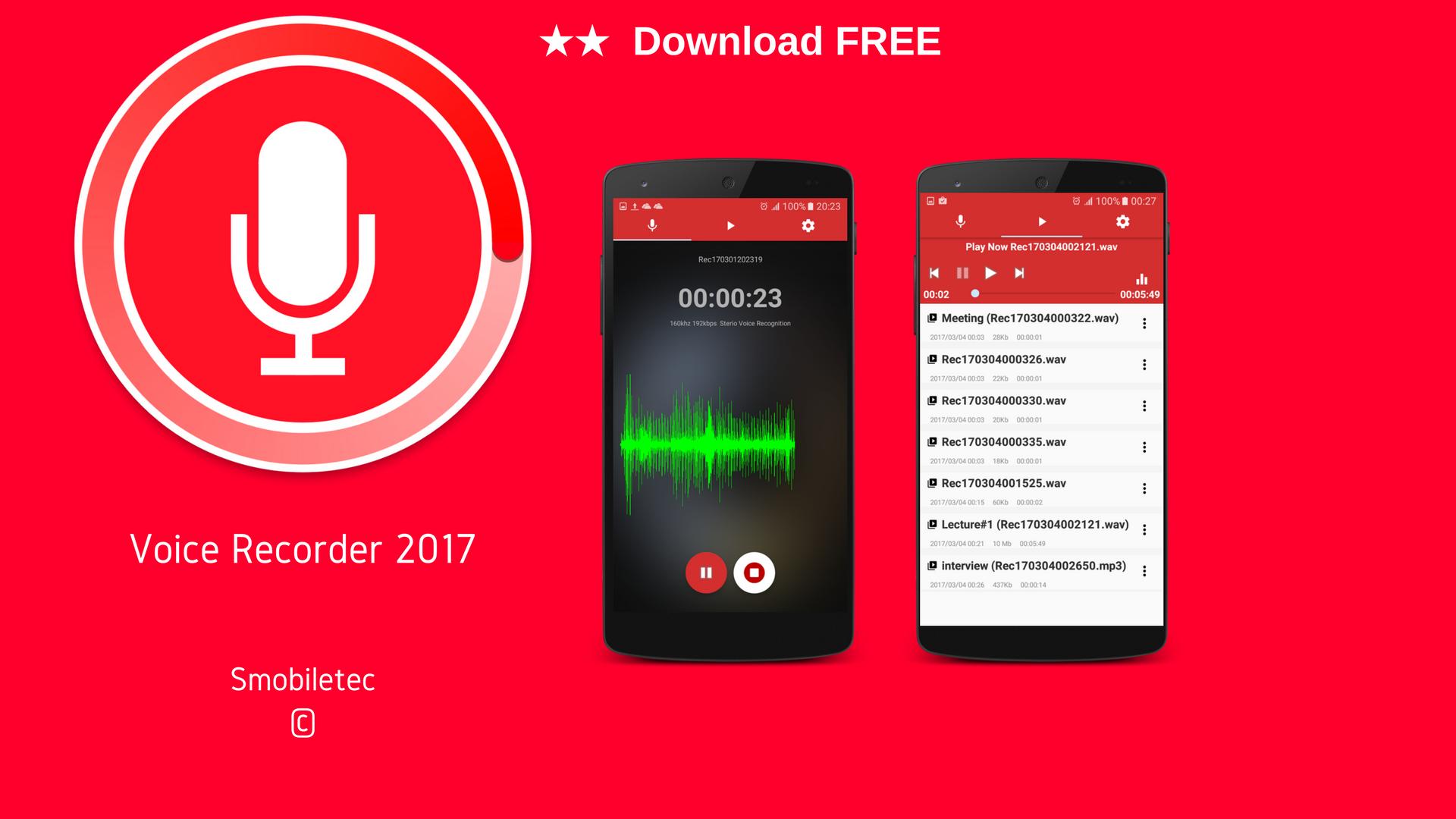 Voice Recorder for Android - APK Download