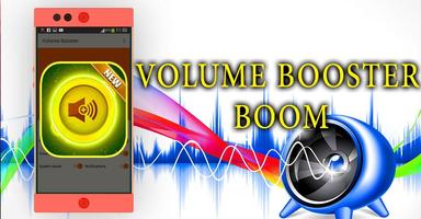 Volume Booster Boom plakat