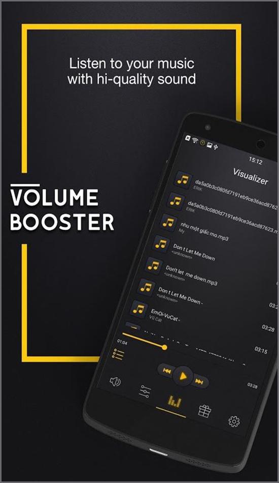 Volume Buster maximum.