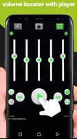 volume increaser-speaker booster+music player 2018 screenshot 1