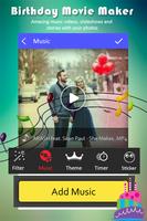 Birthday Movie Maker ภาพหน้าจอ 2