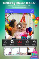 برنامه‌نما Birthday Movie Maker عکس از صفحه