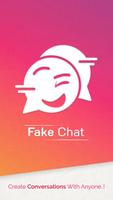 Fake Chat Conversations : Fake Video/Audio Call Affiche