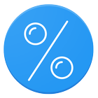 Simple Percentage Calculator icono