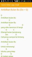 Kunci Gitar Lagu Anak ảnh chụp màn hình 1