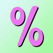 Percentage Calculator (Simple) আইকন