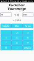 1 Schermata Calculateur Pourcentage