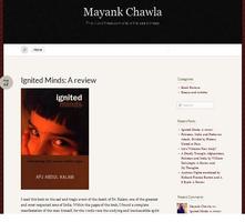 Mayank Chawla Blog تصوير الشاشة 1