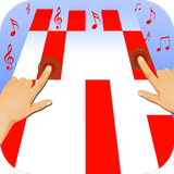 Piano Tiles Tap Red Tile icône