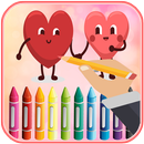Valentines Day Coloring Book : ( love pages ) APK