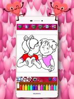 Valentines Day Coloring Book : ( love pages ) capture d'écran 3