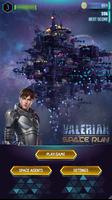Valerian Space Run adventure 3D Affiche