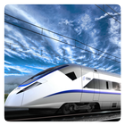 Metal road train logic game icône