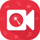 Photo Video Editor: Music, Cut أيقونة