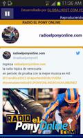 Radio El Pony Online plakat