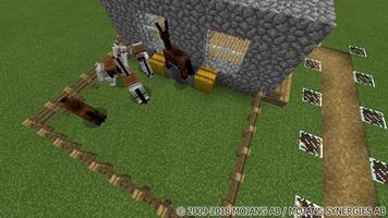 Redstone Farm. Map for Minecraft poster