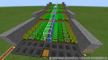 Redstone Farm. Map for Minecraft capture d'écran 1