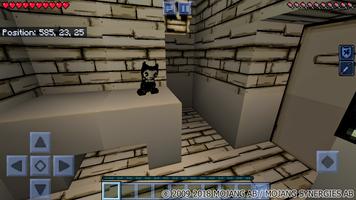 Map Bendy and the Horror Machine - 2 for MCPE Ekran Görüntüsü 1