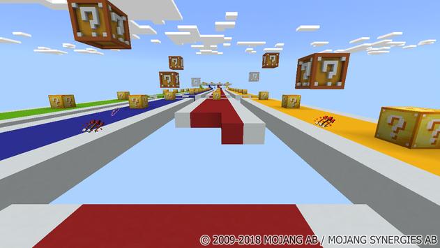 Lucky Blocks Race Mcpe Map For Android Apk Download - lucky block wars roblox