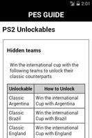 Guide for Pro Evolution Soccer capture d'écran 3