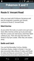 Guide for Pokemon X and Y capture d'écran 2