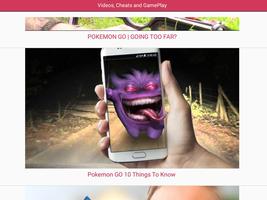 Guide for Pokemon Go and Tips Affiche