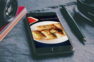 Veg Spring Rolls Recipe plakat