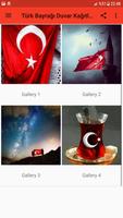 Türk Bayrağı Duvar Kağıtları Poster