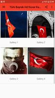 پوستر Türk Bayrak Hd Duvar Kağıtları