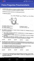 Física Preguntas Preuniversita ảnh chụp màn hình 3