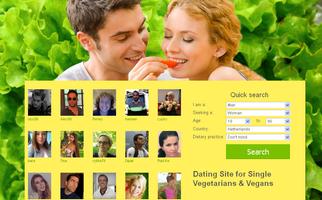 Dating for Vegetarians, Vegans capture d'écran 2