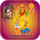 Happy Navratri - Navratri photo Frame icône