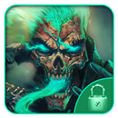 Toxicity deadly skull theme APK