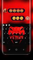 Red Snake Venum Keyboard Beast Viper ポスター
