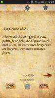 Versets Biblique poster