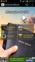 Versículos Bíblicos Plakat
