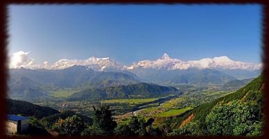 Nepal Mountains Wallpapers Affiche