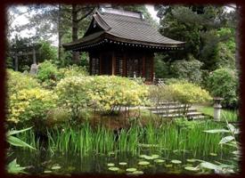 japanese gardens Wallpapers Affiche
