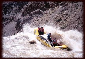 Whitewater Rafting Wallpapers Affiche