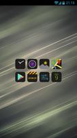 HD Dark Free - Icon Pack ảnh chụp màn hình 1