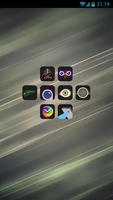 HD Dark Free - Icon Pack تصوير الشاشة 2