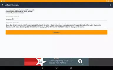 Скачать Affizon Generator APK