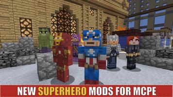Superhero Mods for MCPE poster