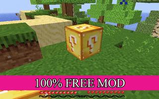 Lucky Block Mod for MCPE (Minecraft) Plakat