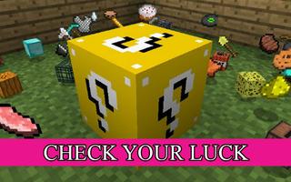 Lucky Block Mod for MCPE (Minecraft) Screenshot 1
