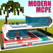 Modern Houses and Furniture for MCPE