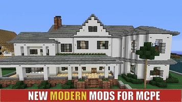 Modern Houses and Furniture for MCPE 海报