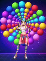 Bubble  Roller Skating Plakat