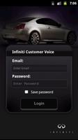 Infiniti Customer Voice الملصق