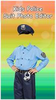 Kids Police Suit Photo Editor पोस्टर